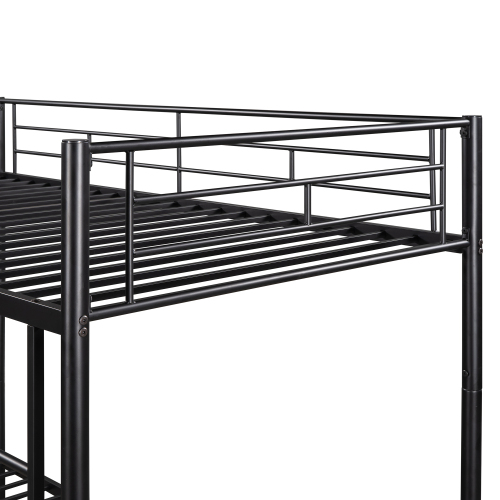Twin Over Twin Metal Bunk Bed (Black) ( old sku: MF189201BAA )、、casual