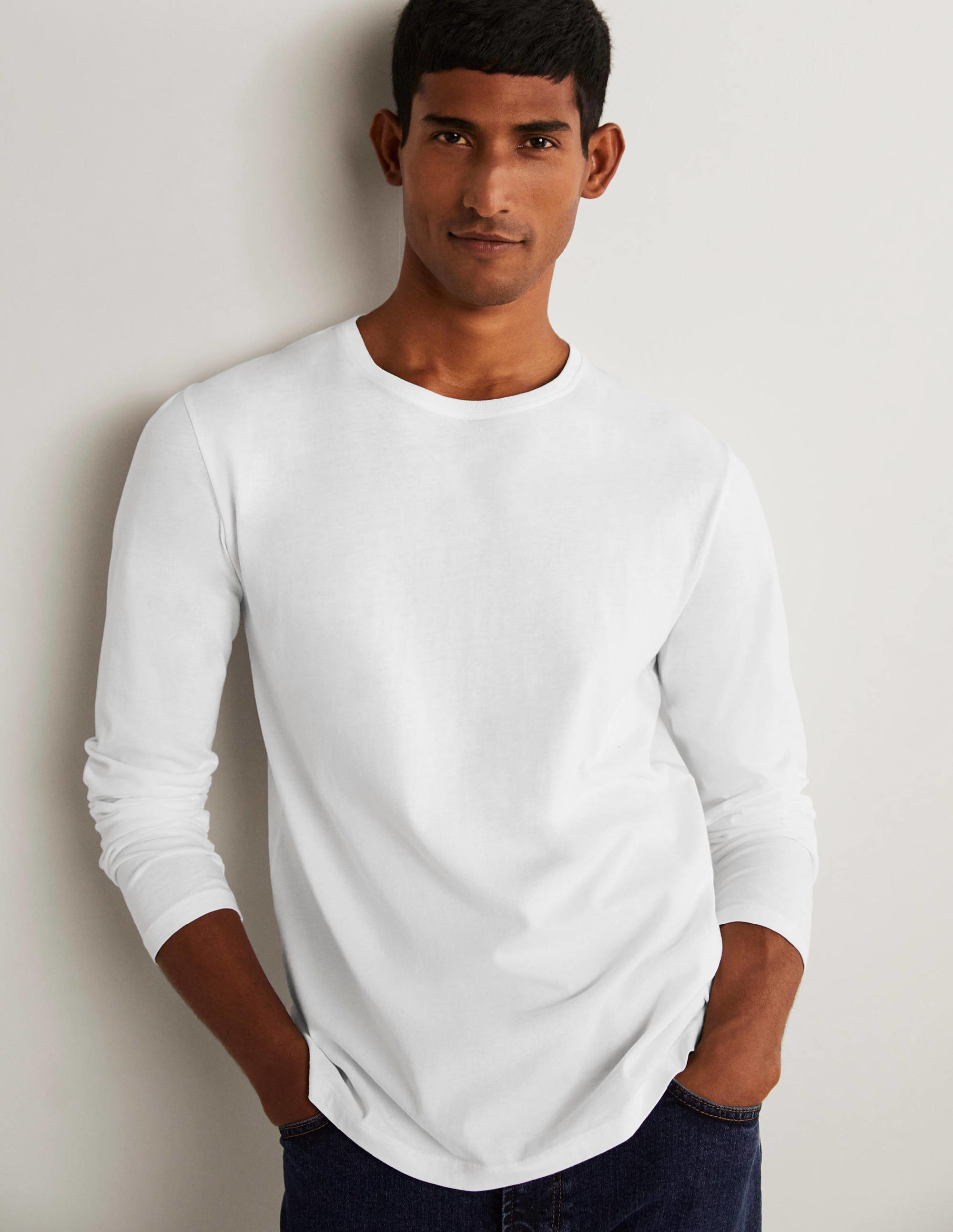  Classic Long-sleeved T-shirt-White、mySite、ashleygrahame