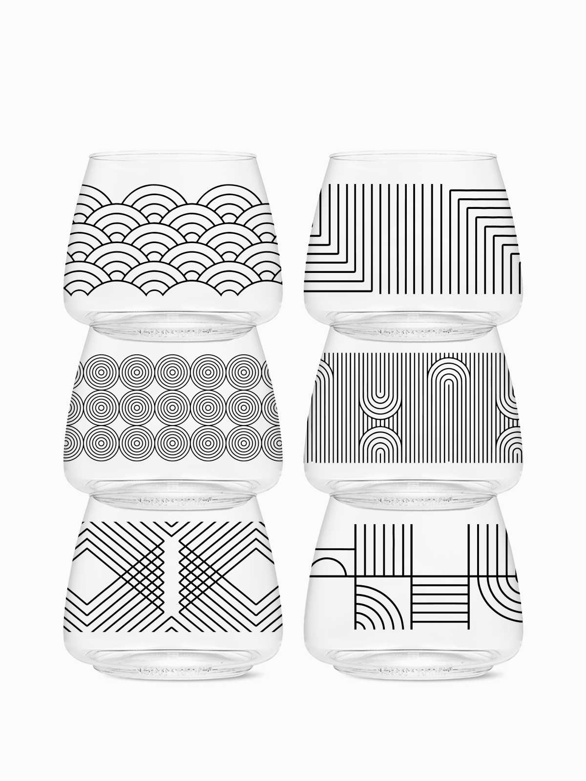 Modern Geometric - POP 12oz Rocks、mySite、camillekostekn