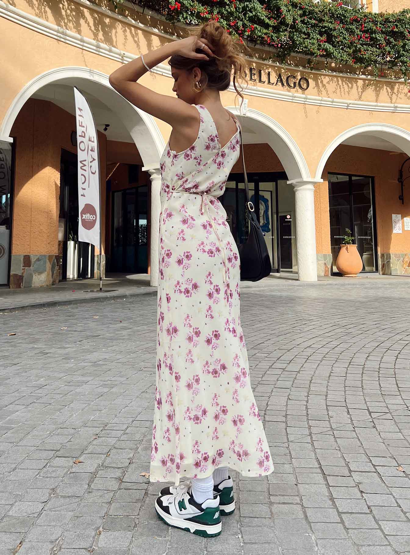 Nellie Midi Dress Yellow Floral Petite、mySite、solidvoid