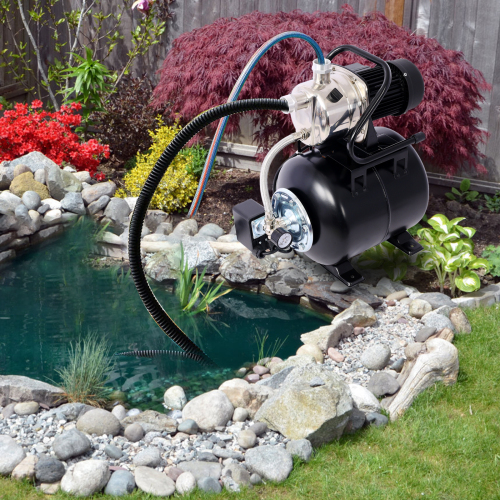 1.6HP Shallow Well Pump with Pressure Tank,garden water pump, Irrigation Pump,Automatic Water Booster Pump for Home Garden Lawn Farm、、eastwooduniform