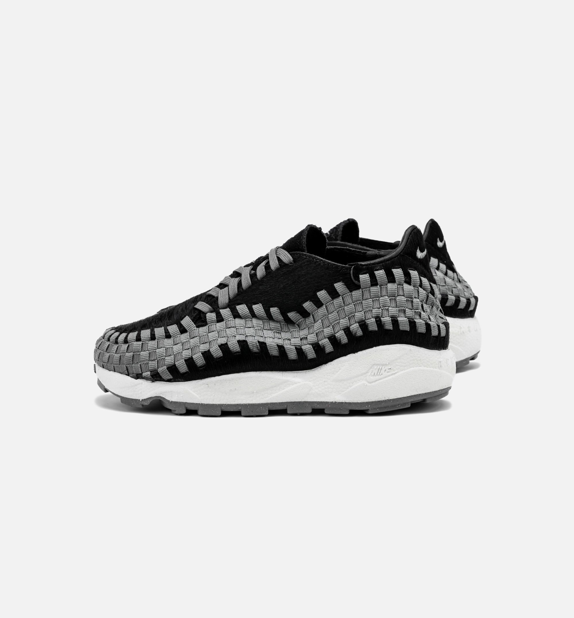 Air Footscape Woven Womens Lifestyle Shoe - Black/Smoke Grey/Sail、mySite、dreamappss
