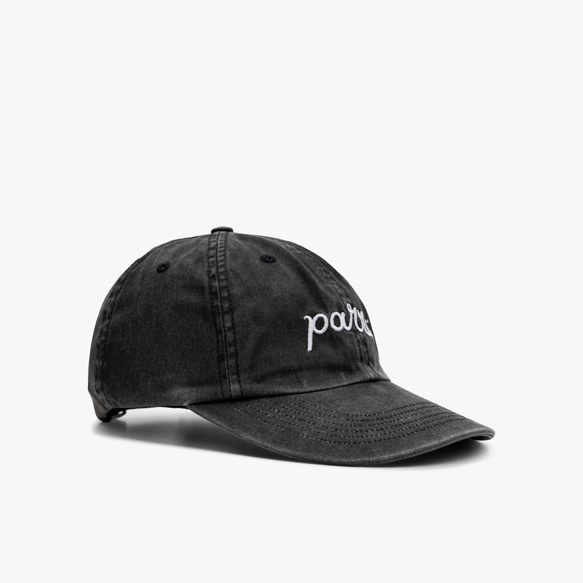  by Parra Scripted Hat Washed Black、mySite、merchandisen