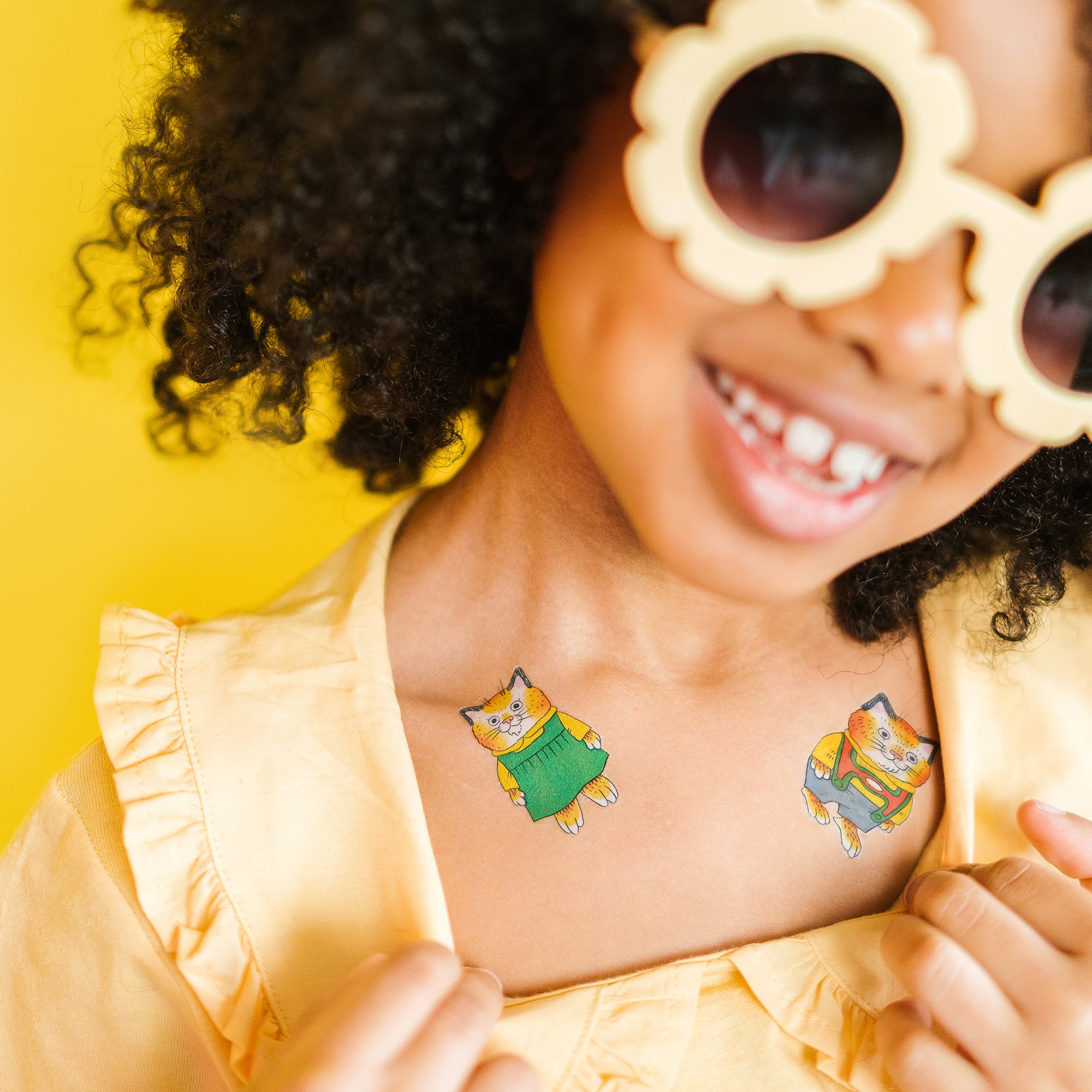  Huckle & Sally Cat Tattly Temporary Tattoos by Richard Scarry、mySite、ghnorth