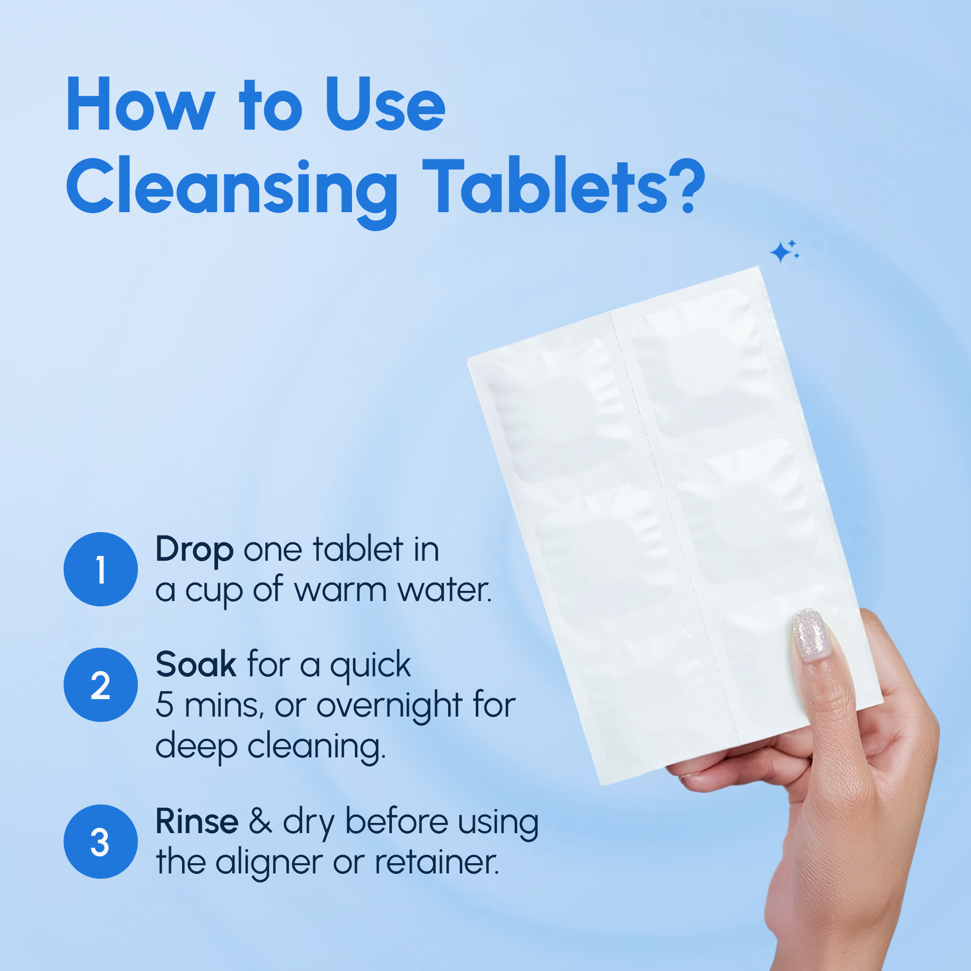 Cleansing Tablets For Aligners, Retainers & Dentures、mySite、gigharbornorthrealestate