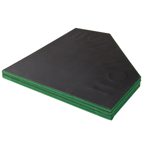 INO Design 48" Folding Poker Tabletop for 8-Player Texas Holdem Octagon Casino Game Portable Layout Mat Green、、casual