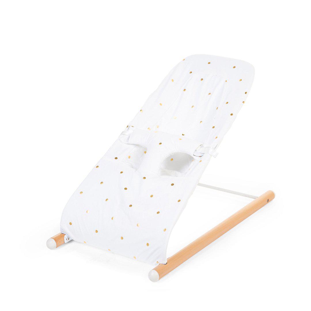 Childhome Evolux Bouncer Cover - Gold Dots、mySite、merchandisen