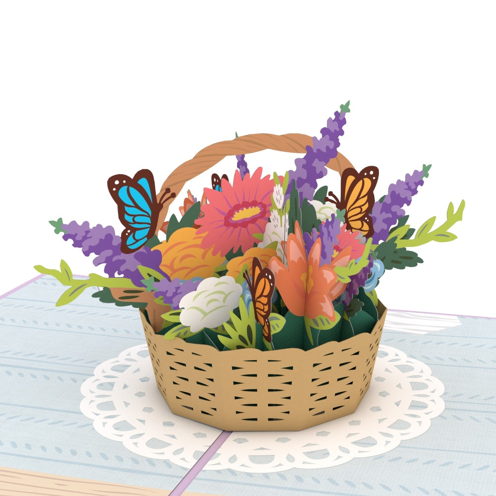 Mother's Day Flowers Pop-Up Card、mySite、solidvoid