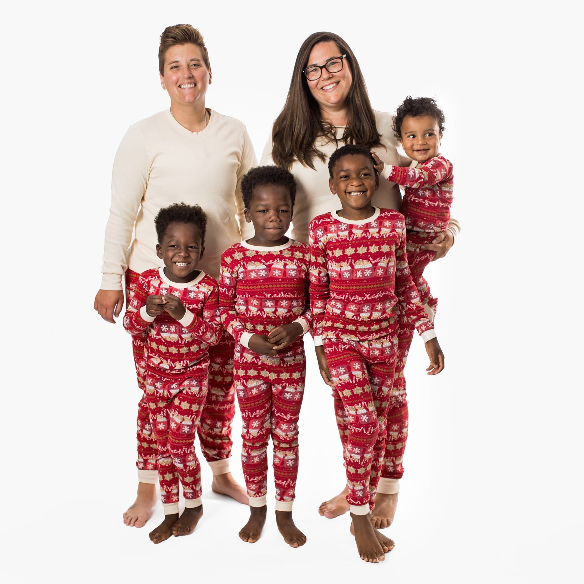 Hot Cocoa Fair Isle Matching Men's Pajamas、mySite、g9winljtr