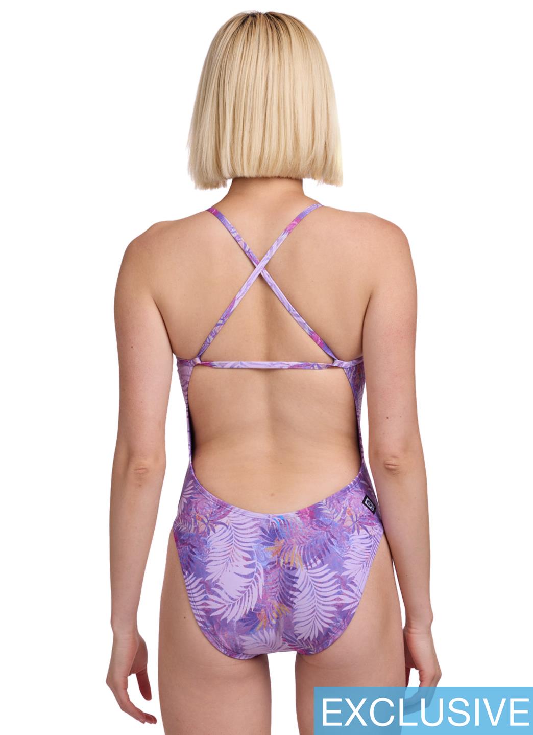 JOLYN Women's Brandon 2 Night Palm One Piece Swimsuit、mySite、noshort