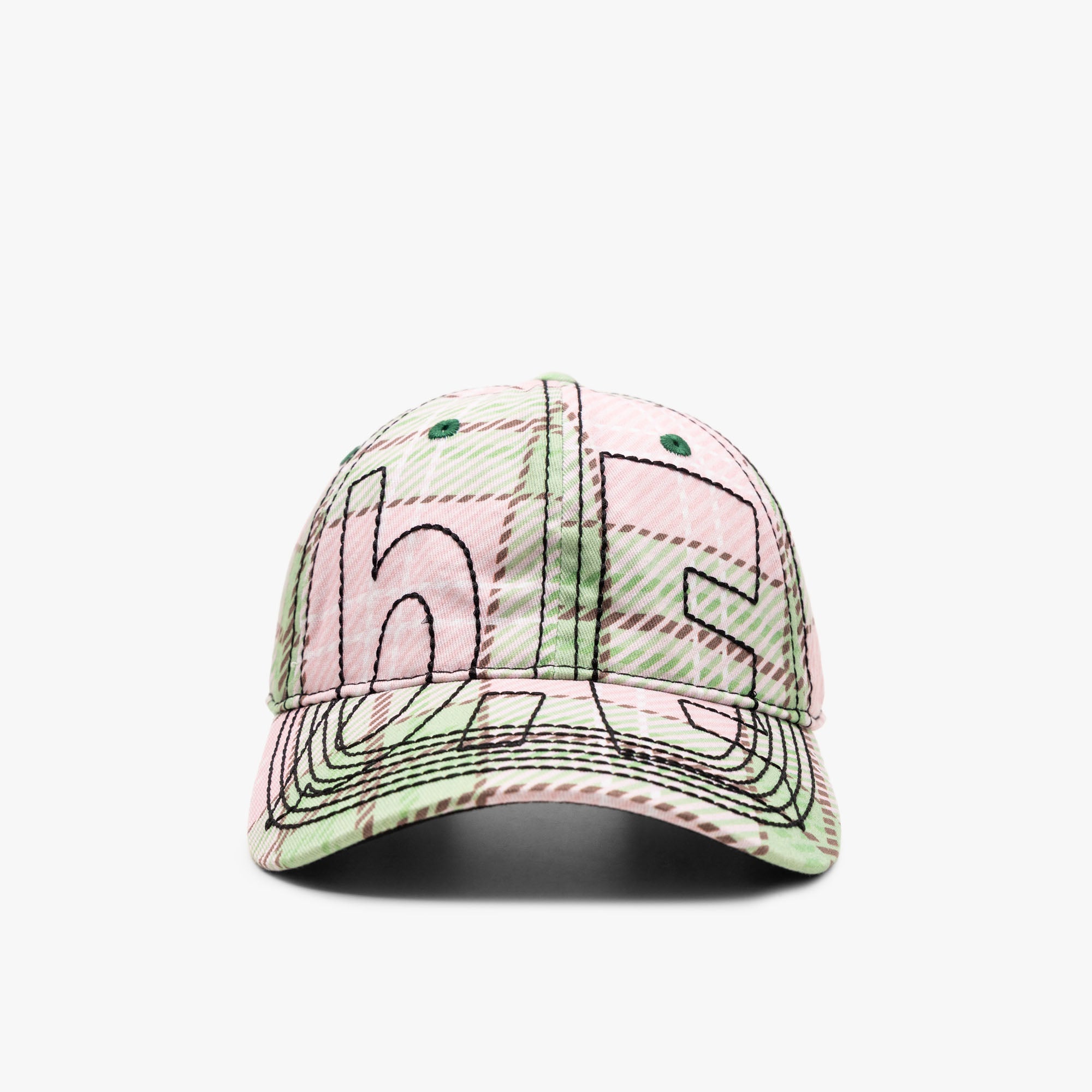  b.Eautiful Vapor 6 Panel Hat / Sakura Tartan、mySite、merchandisen