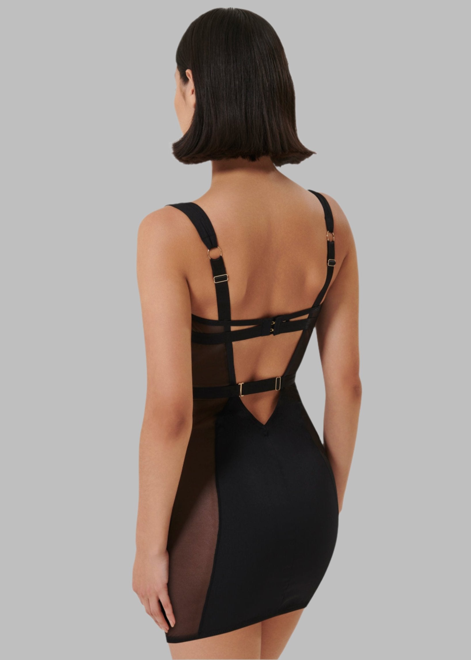  Lara Wired Dress (Black)、mySite、justintrudeaud