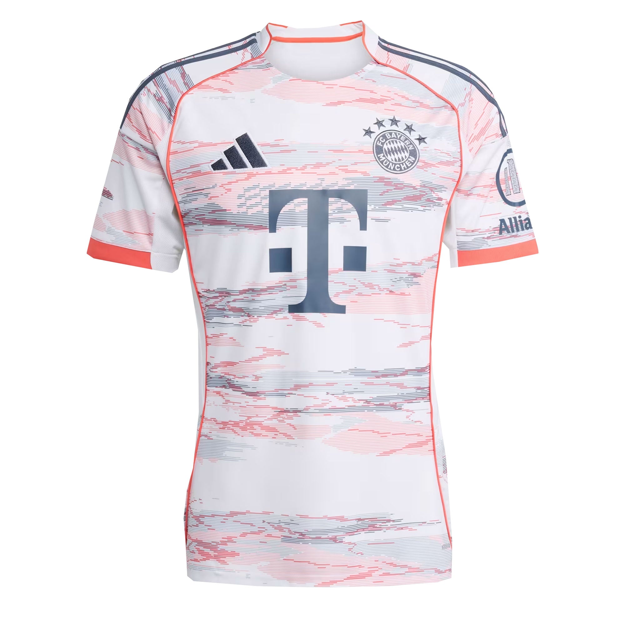 adidas Men's FC Bayern Munich 2025/26 Away Jersey White、mySite、bottomscart