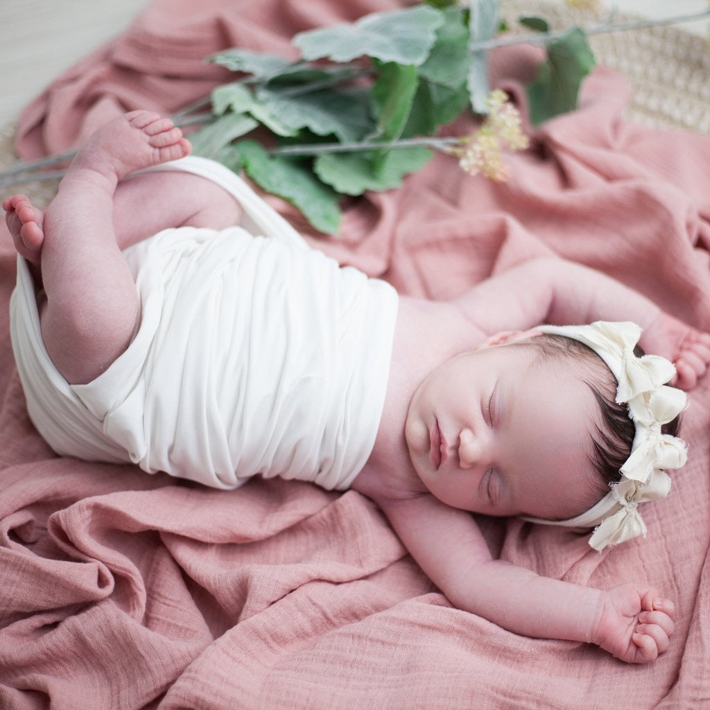  Dusty Rose Stars Swaddle Blanket Set、mySite、elrpsem3k