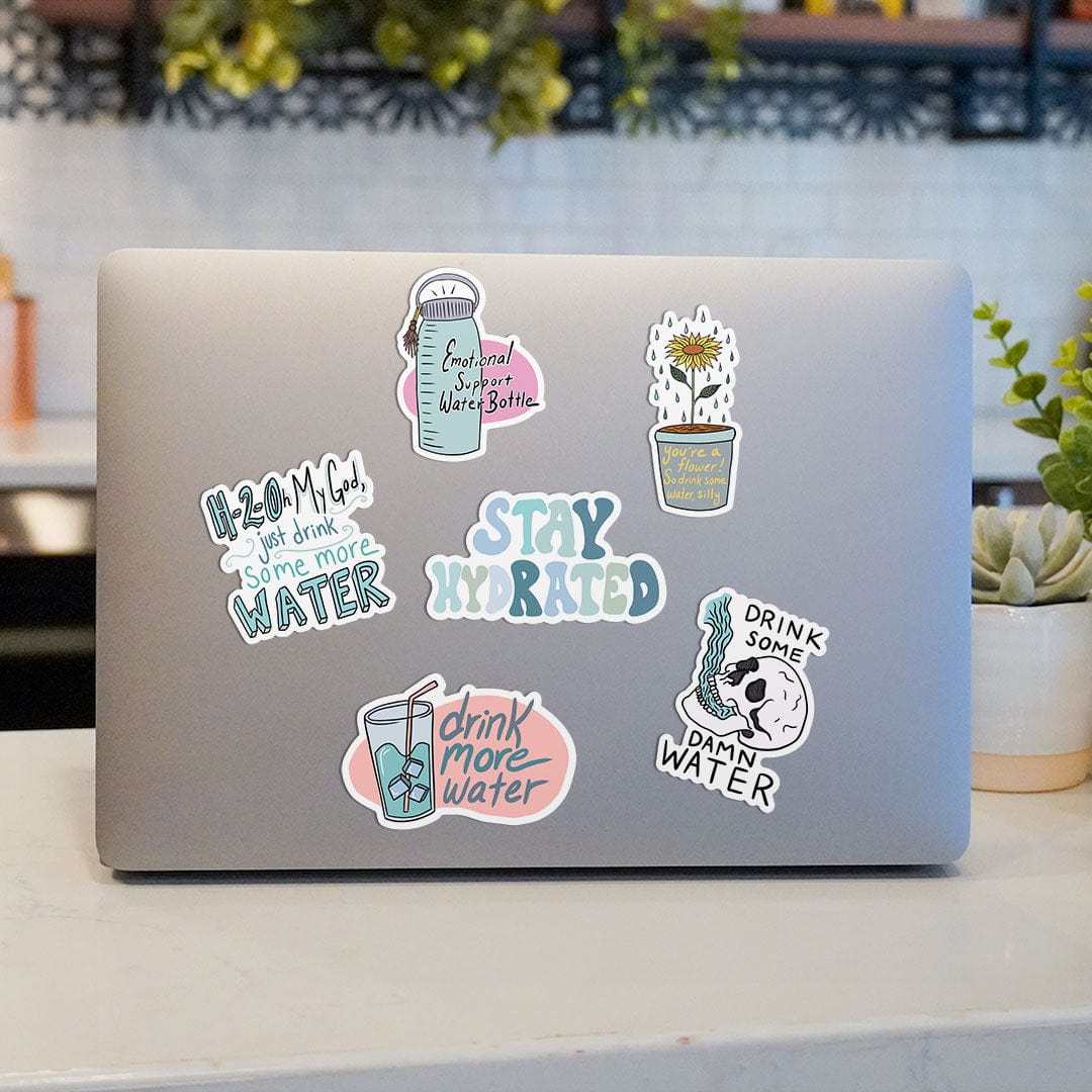  Hydrate Sticker 6 Pack、mySite、elrpsem3k