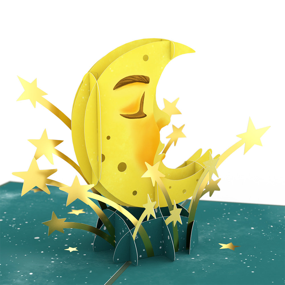 Love You to the Moon and Back Pop-Up Card、mySite、solidvoid