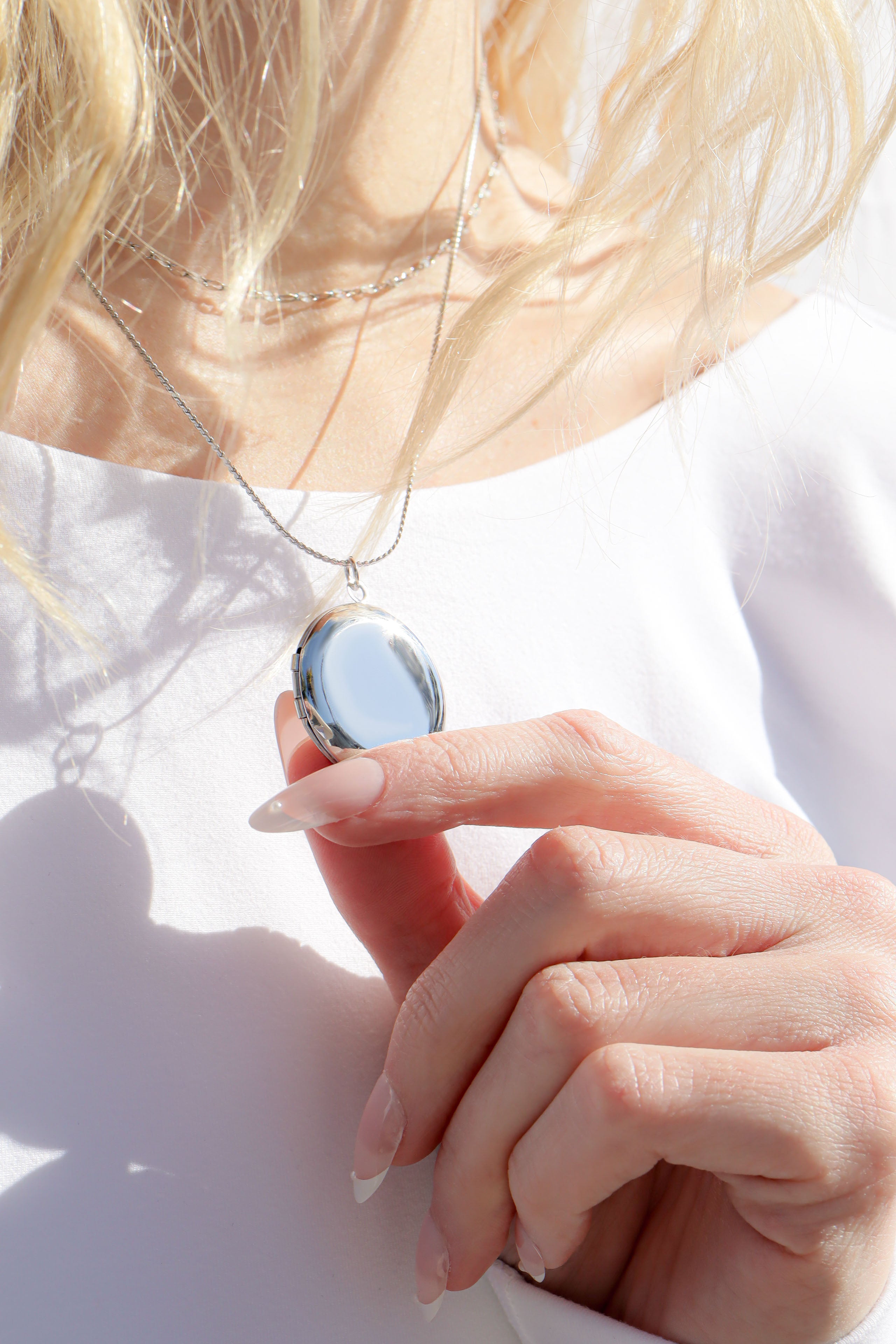 18K Gold PVD Stainless Steel Locket Set / BND0069、mySite、dreamappss