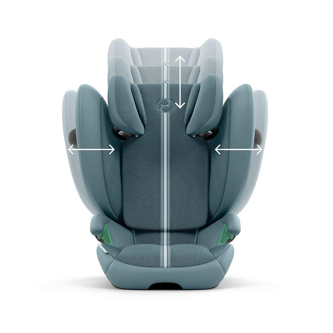  CYBEX Solution G2 Plus Car Seat - Stormy Blue、mySite、merchandisen