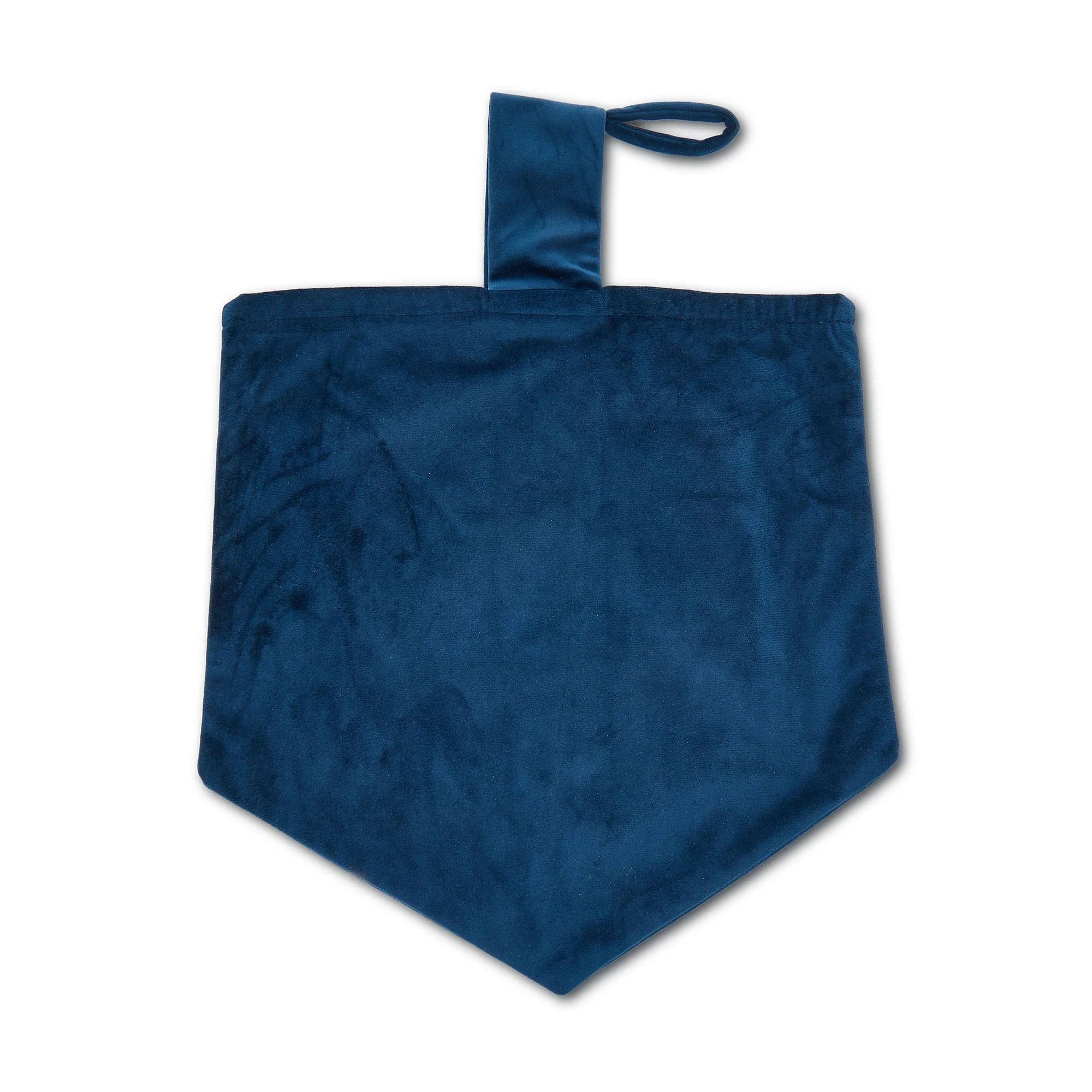 Navy Dreidel Star of David Hanukkah Stocking by Lele Sadoughi、mySite、topwebapps