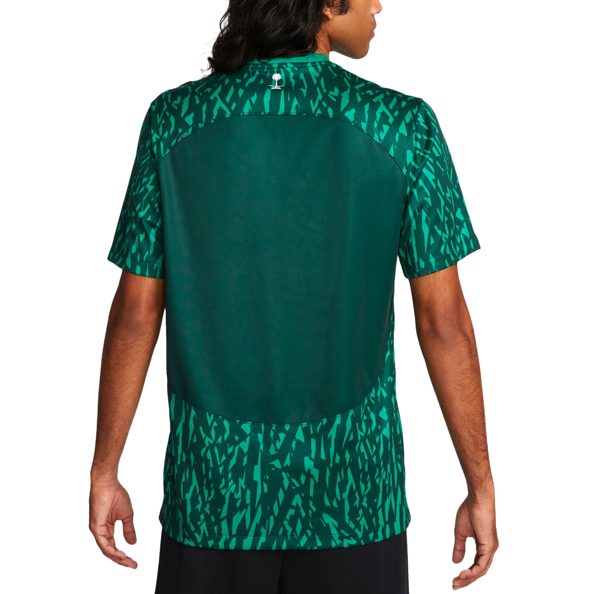 Nike Men's Saudi Arabia 2022/23 Away Jersey Malachite/White、mySite、noshort