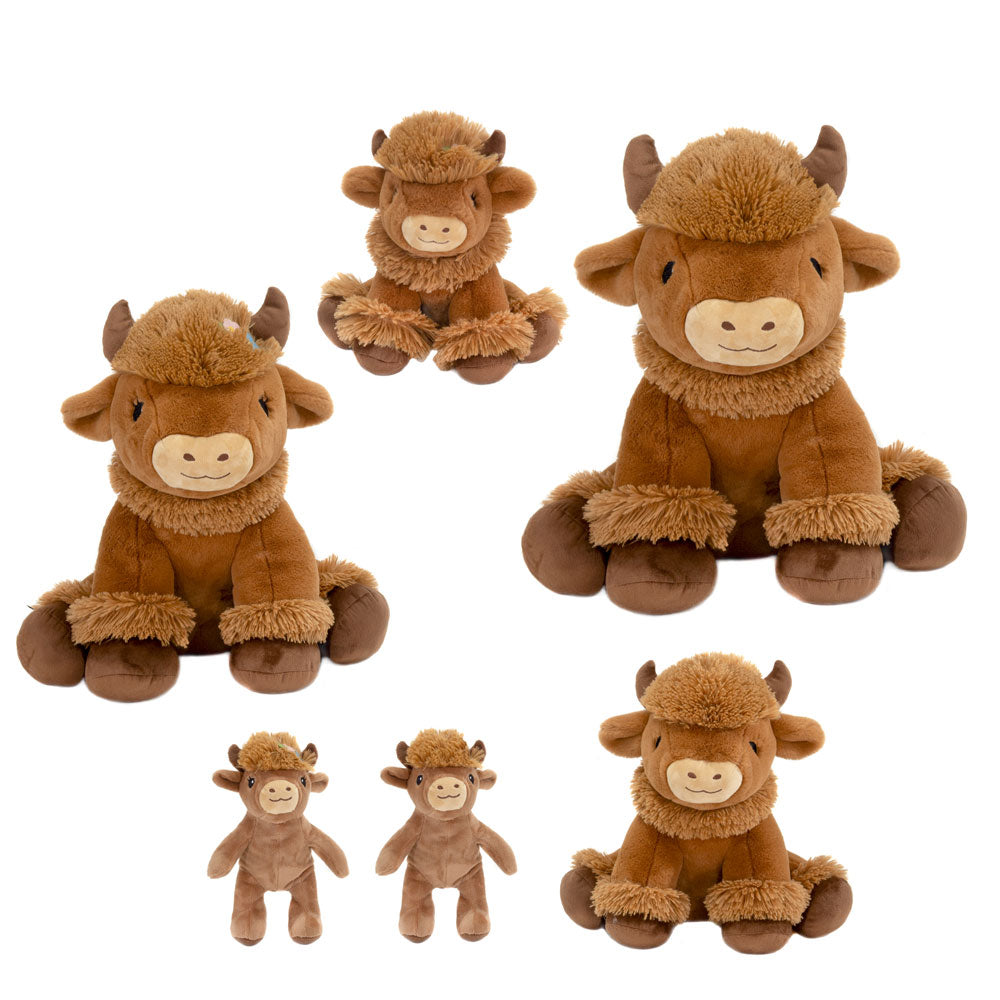 DUKE OR DAISY - 14.5IN 2 ASST. HIGHLAND COWS- sold separately、mySite、g9winljtr