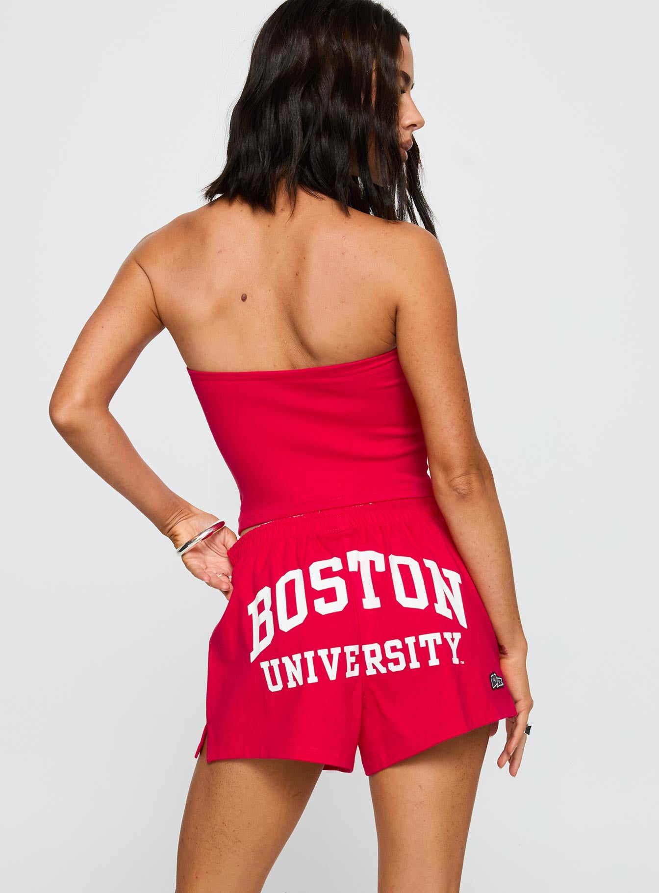 Boston University Soffee Shorts Red、mySite、solidvoid