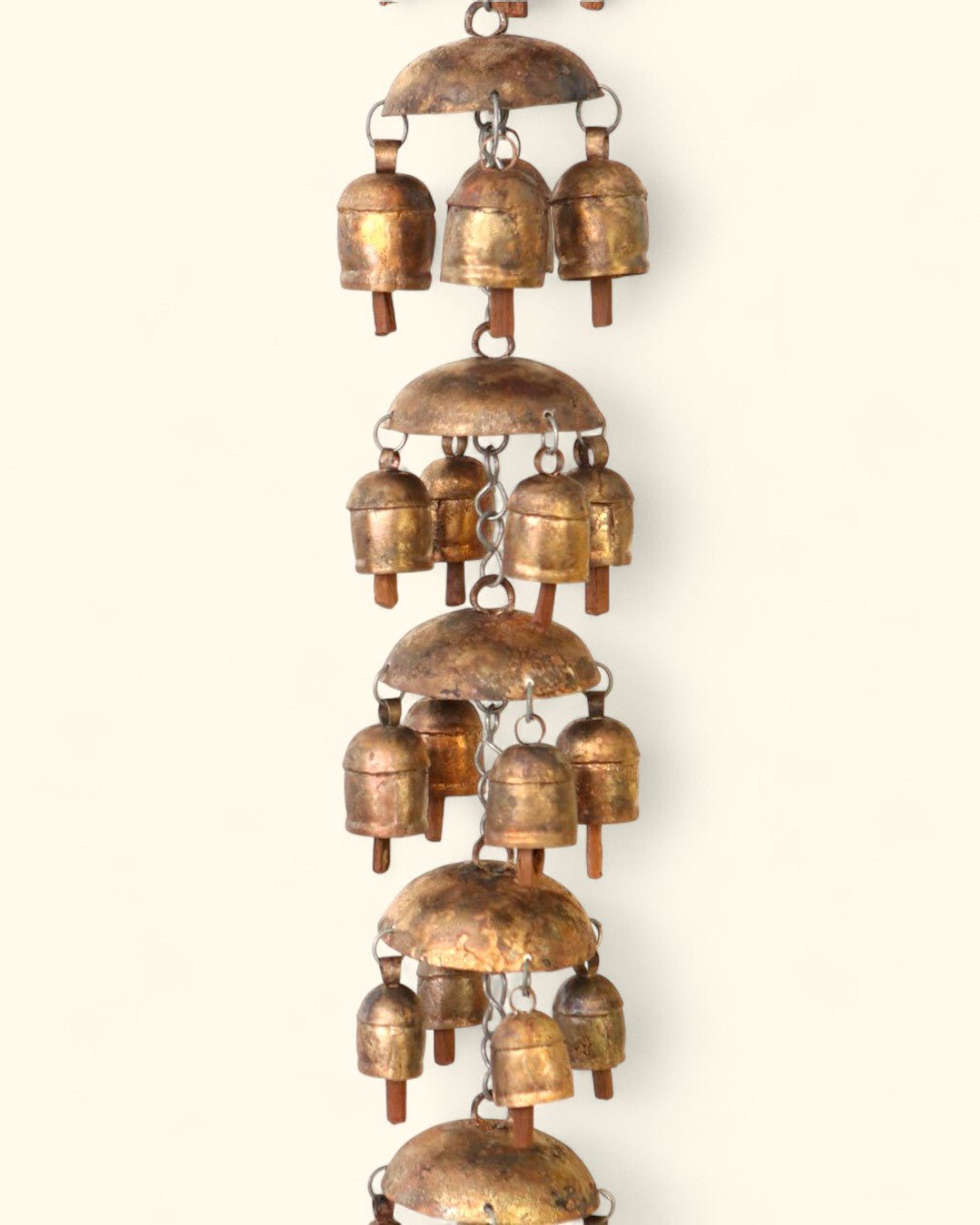 Nine Tier Regal Bell Chime with 37 bells、mySite、topwebapps