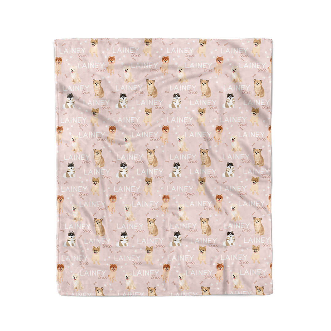  Personalized Kids Blanket | Pomeranian、mySite、layawaytickets