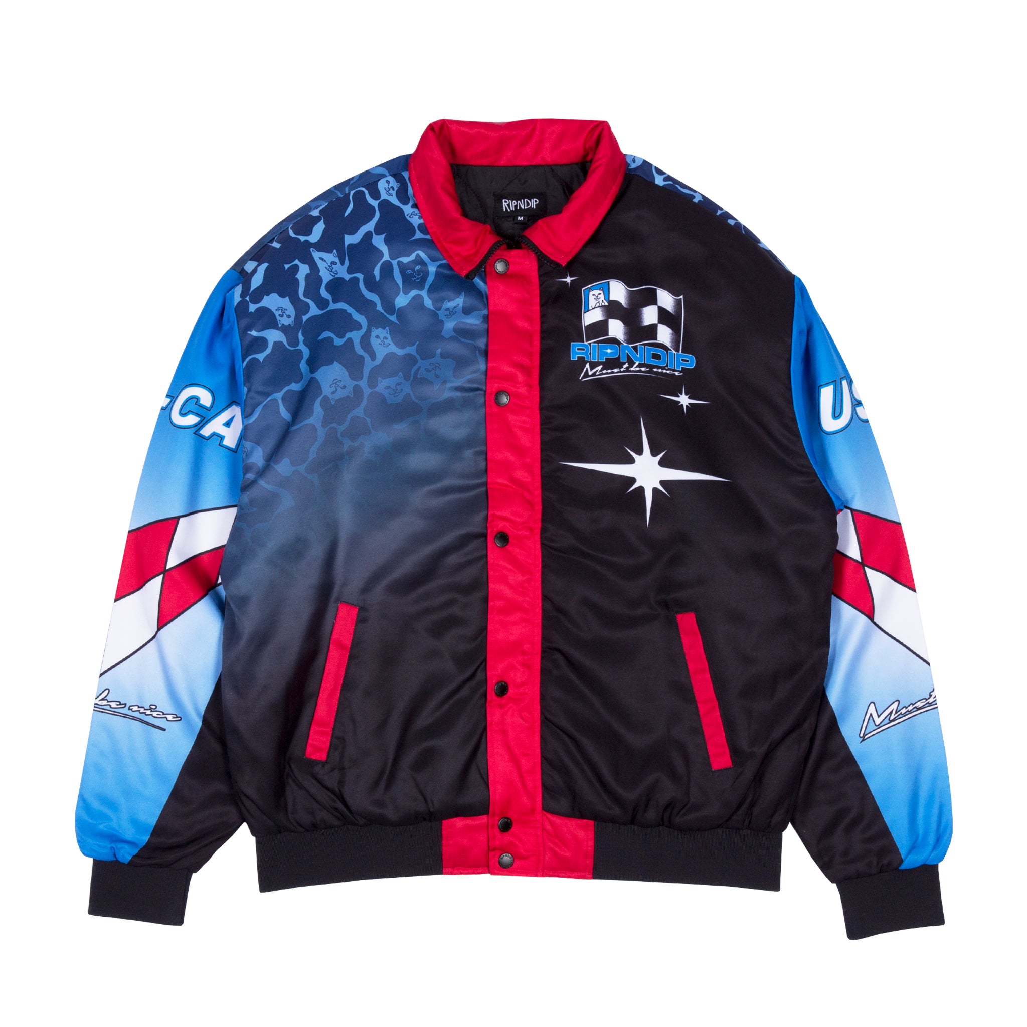  Nascar Nerm Puffy Racing Jacket (Multi)、mySite、merchandisen