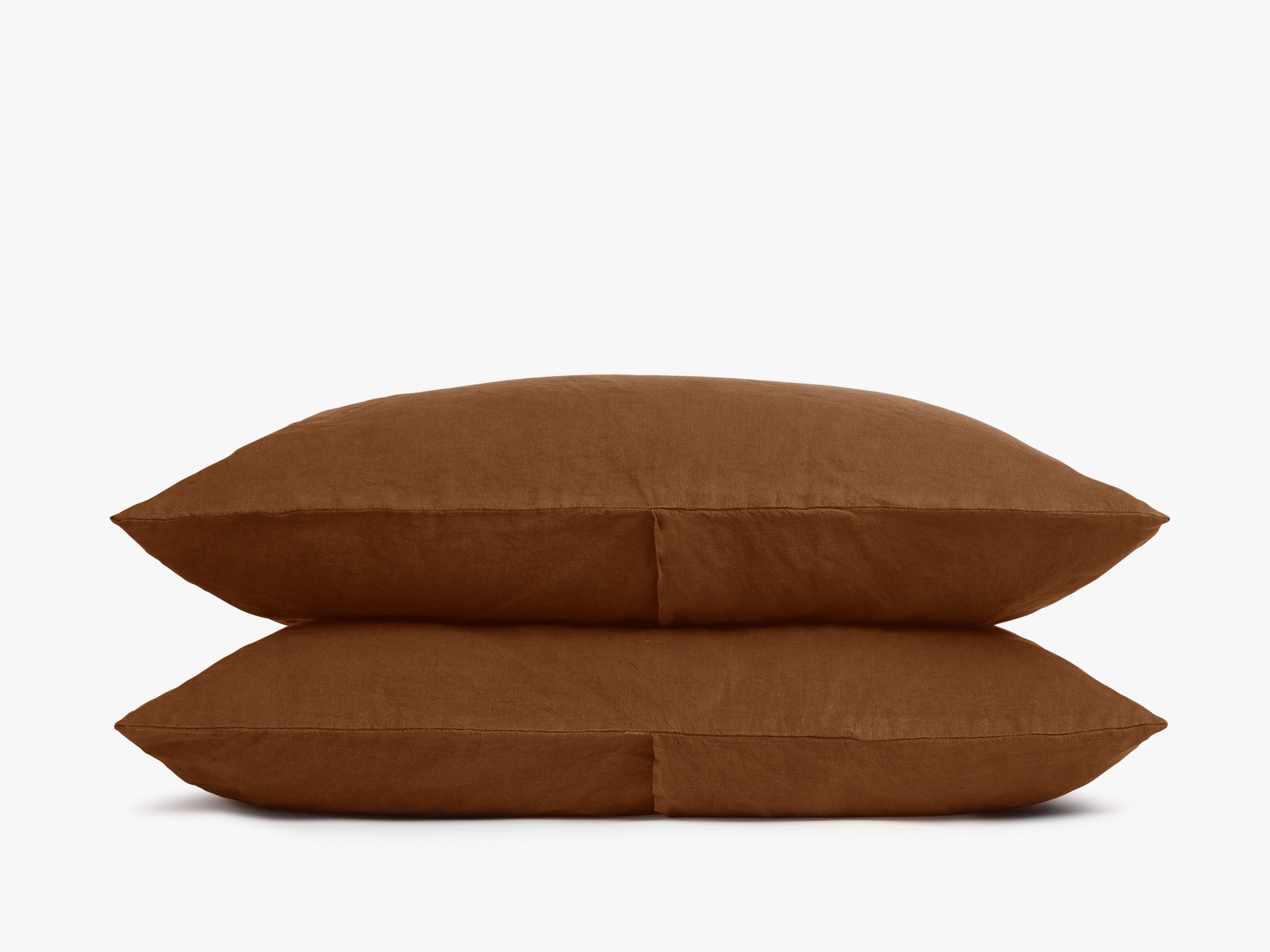  Linen Pillowcase Set (Tobacco)、mySite、sugarbowlscore