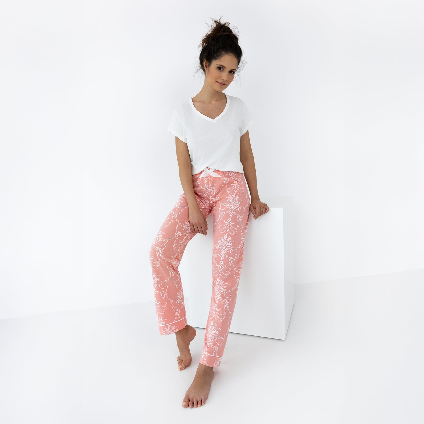  Sensis Kalina SS VNeck Top+Pants Set、mySite、justintrudeaud