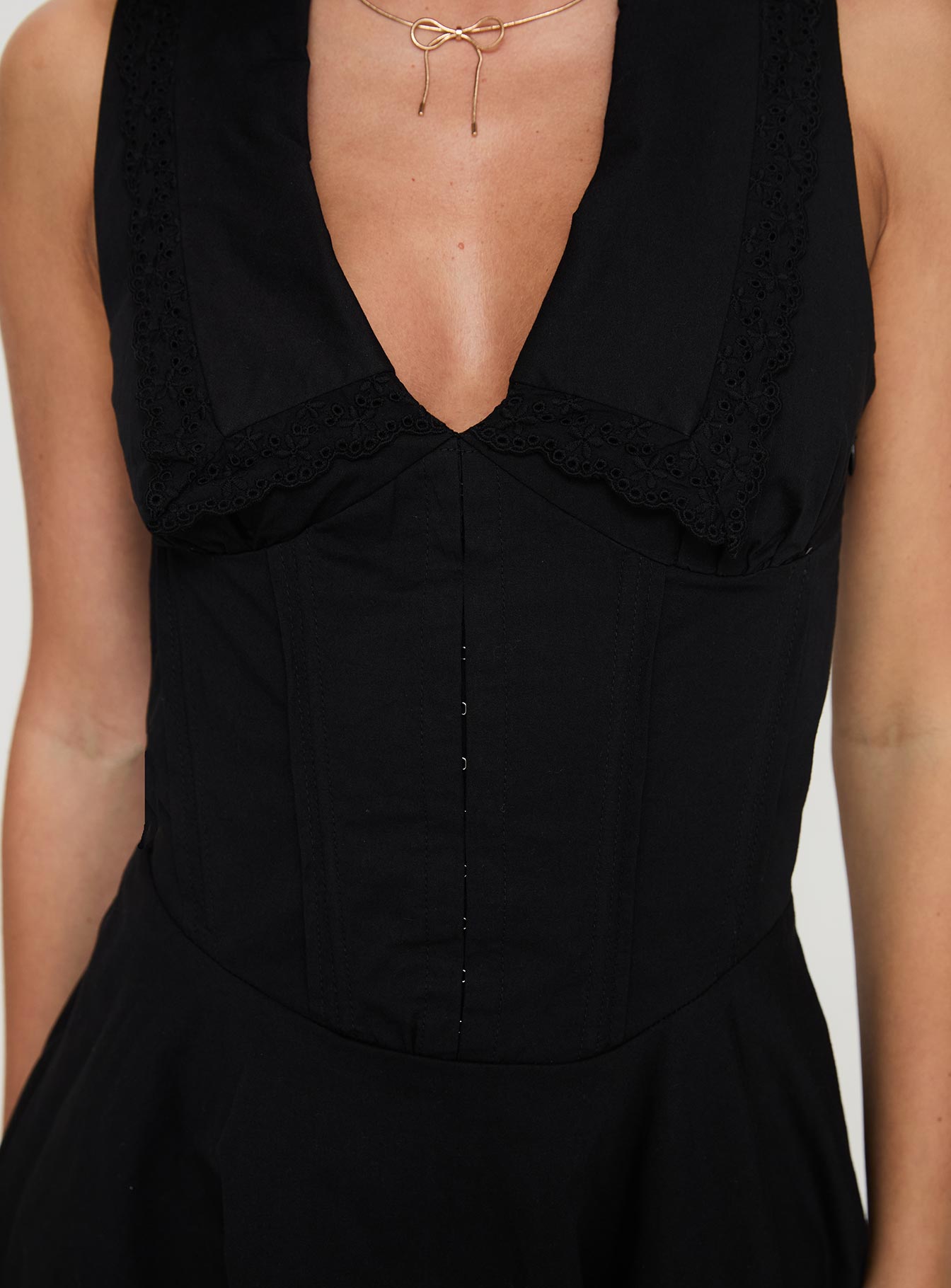 Haworth Mini Dress Black、mySite、solidvoid