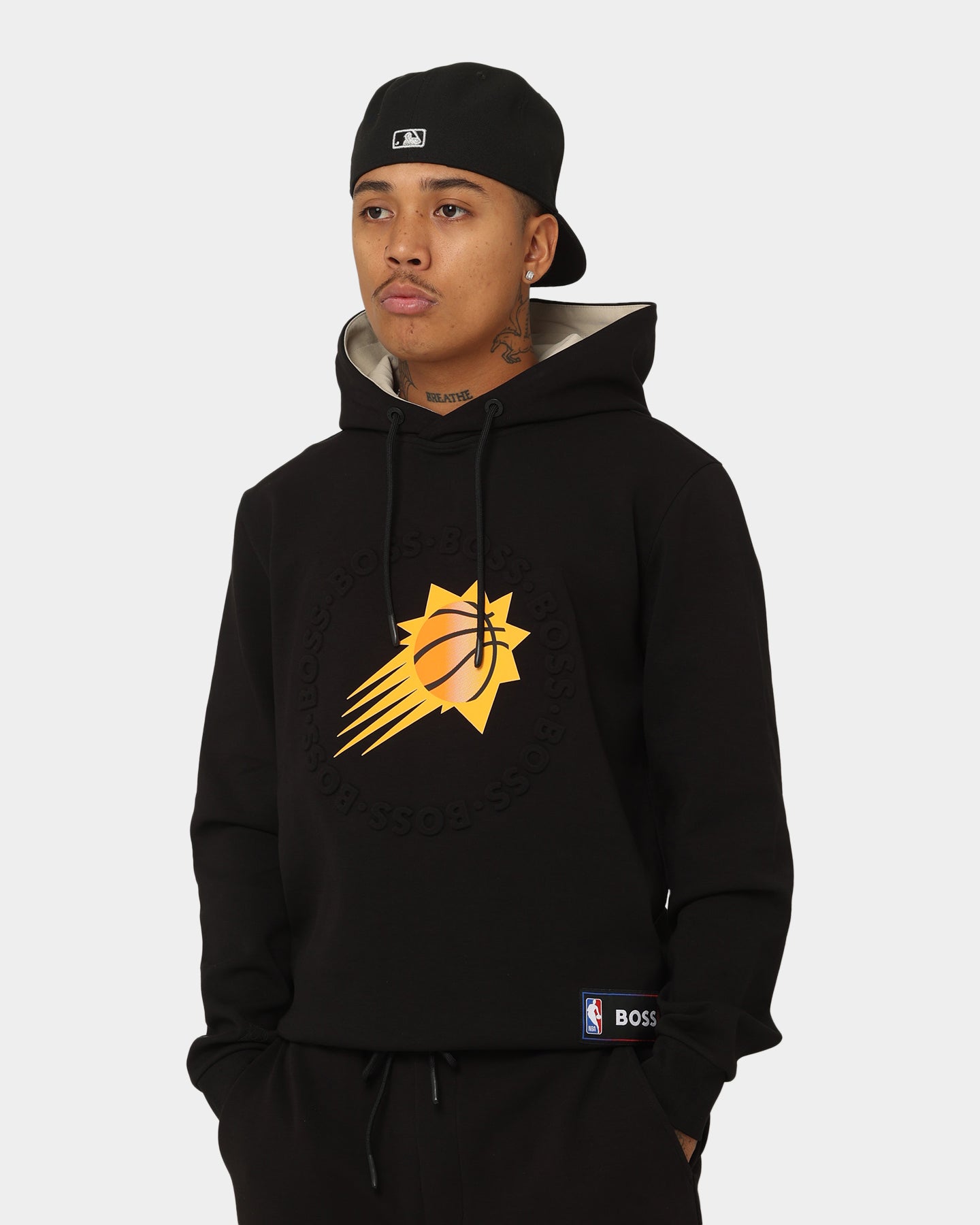 Hugo Boss Phoenix Suns Basic Hoodie Charcoal、mySite、zt4zffjzw