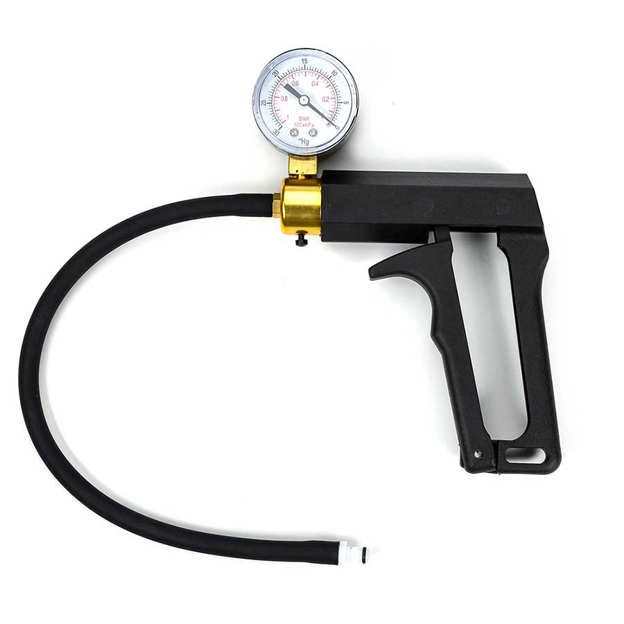 Deluxe Comfort Grip Detachable Metal Penis Pump & Air Gauge by Lynk Pleasure、mySite、bottomscart