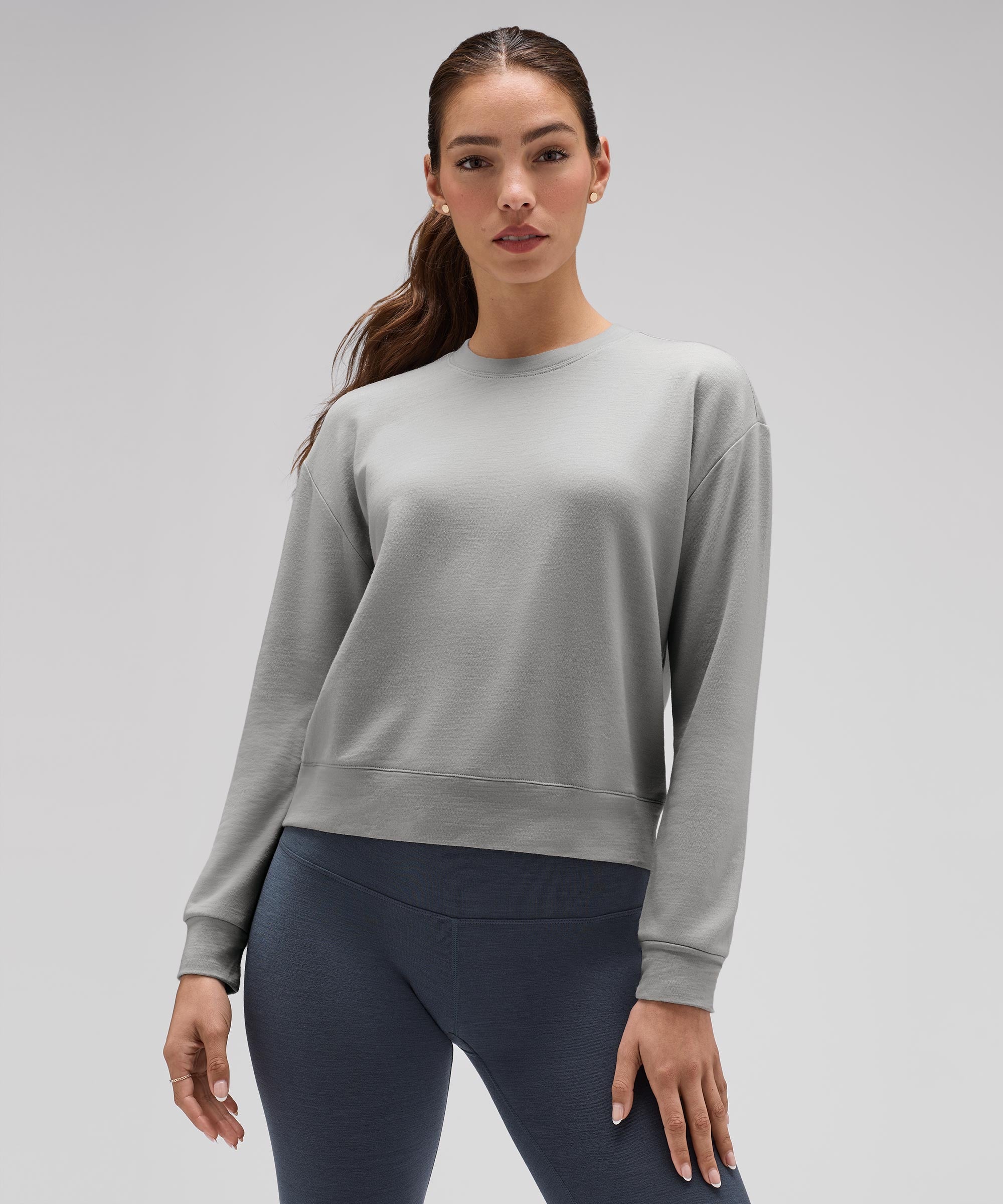 Women's Merino Boxy Sweatshirt、mySite、noshort