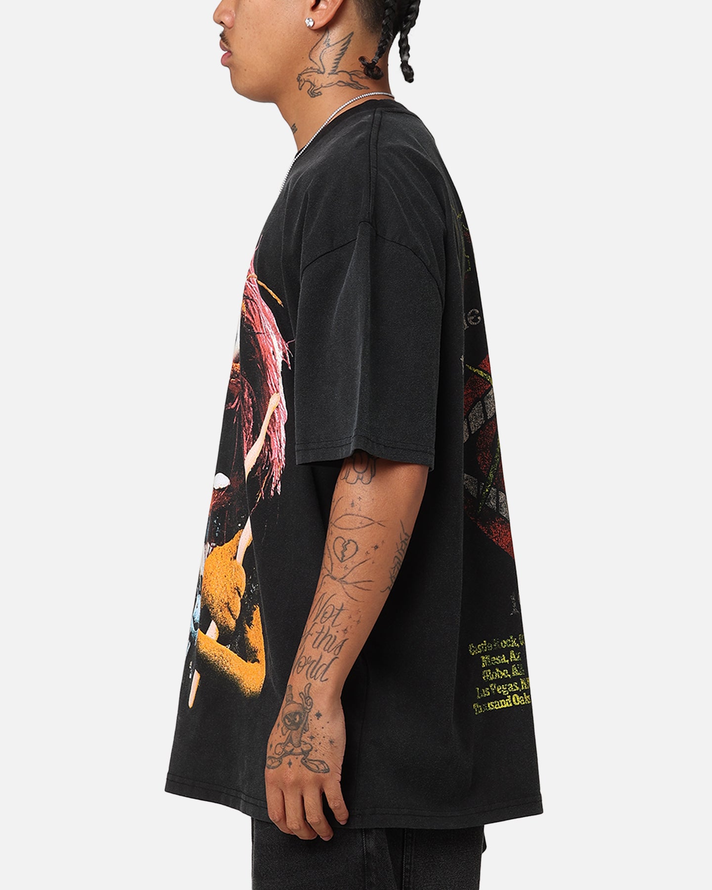 American Thrift Disney The Muppets Animal Heavy T-Shirt Vintage Black、mySite、zt4zffjzw