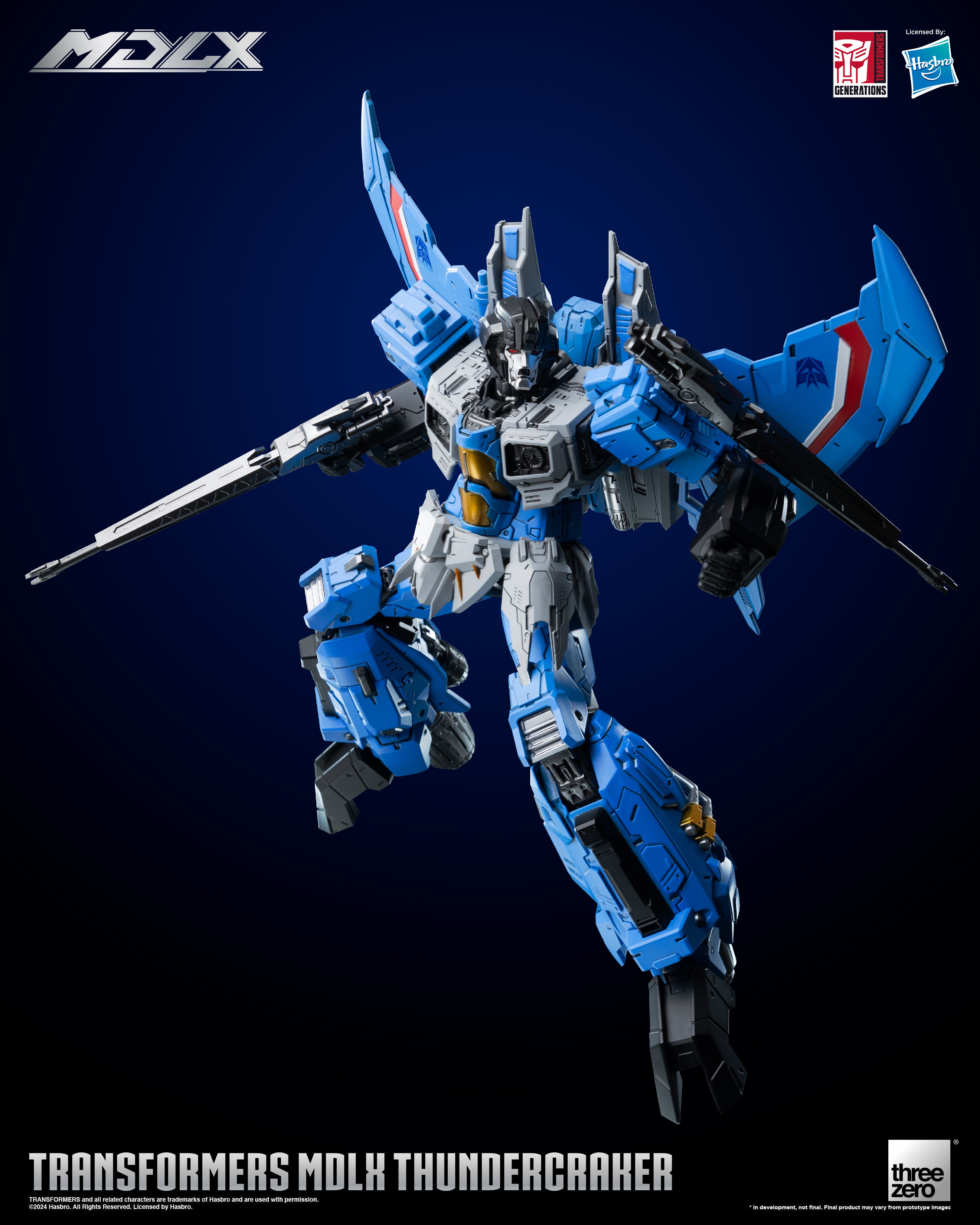 Threezero Transformers MDLX Thundercracker、mySite、hgirdovlk