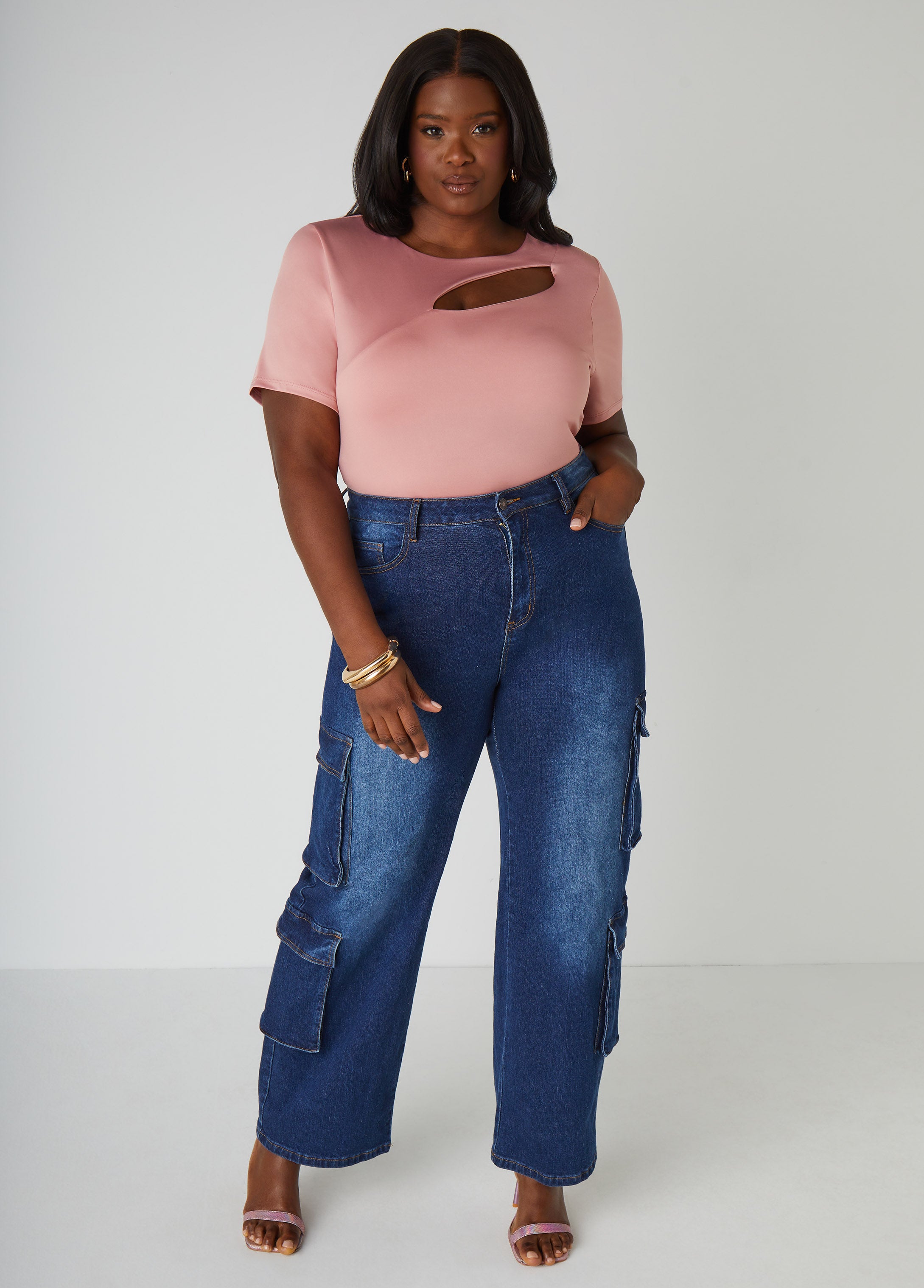 Cutout Stretch Knit Top、mySite、bengalsvssteelers