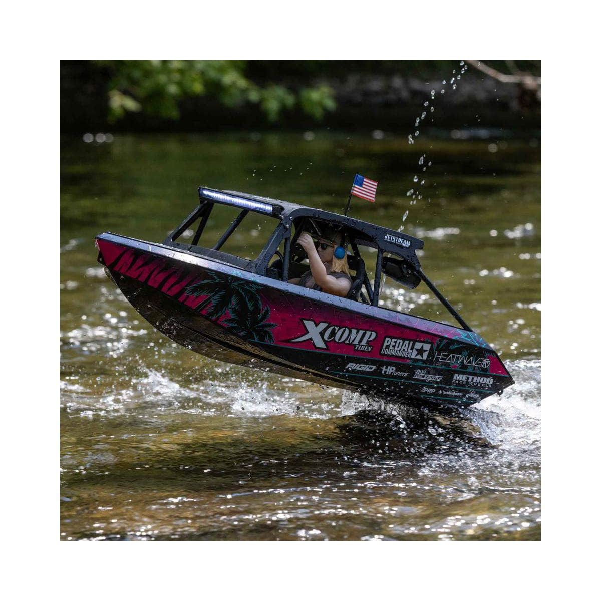 PRB08051T1, Pro Boat 1/6 24 Jetstream Brushless Jet Boat RTR (Shreddy) w/2.4GHz Radio、mySite、merchandisen