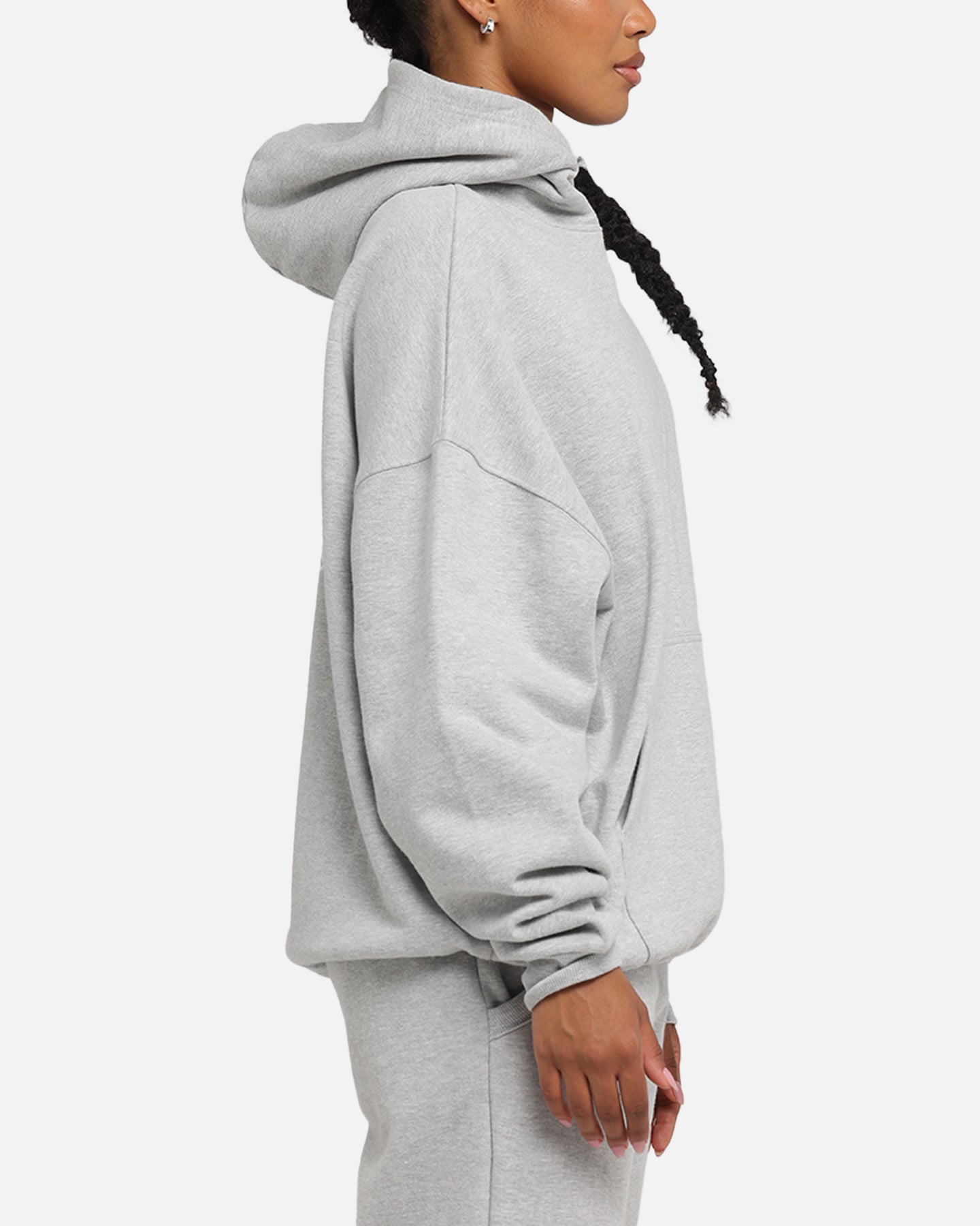 Carre Prestige Script Hoodie Grey Marle、mySite、zt4zffjzw