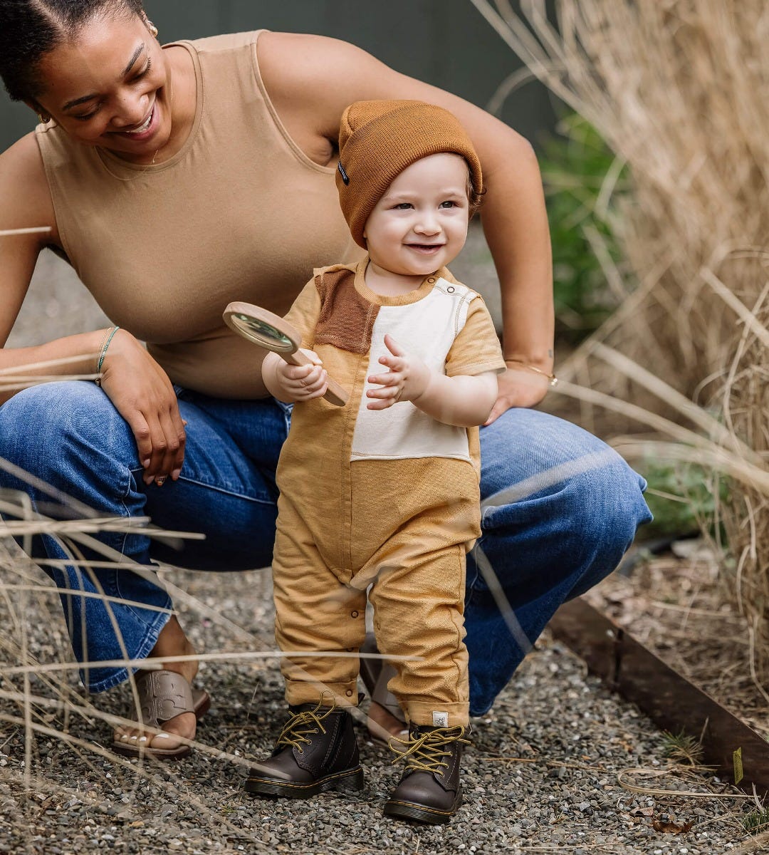Organic Cotton Colorblocked Jumpsuit、mySite、g9winljtr