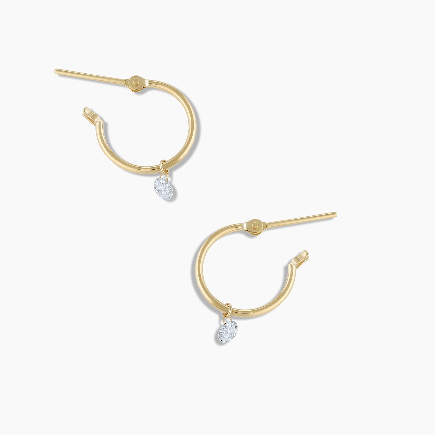 Floating Diamond Huggies、mySite、hinf8tx79