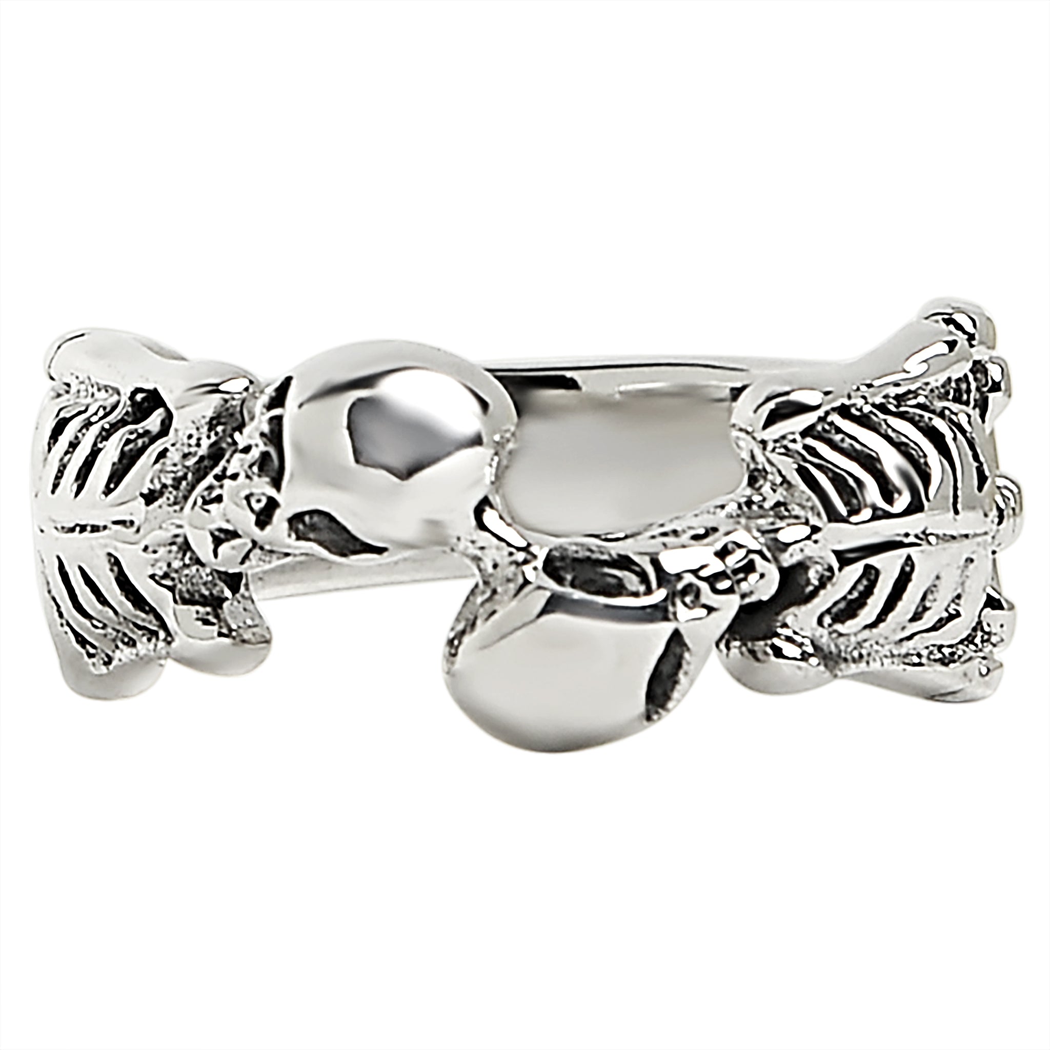Sterling Silver Two Skeletons Ring / SSR0065、mySite、dreamappss