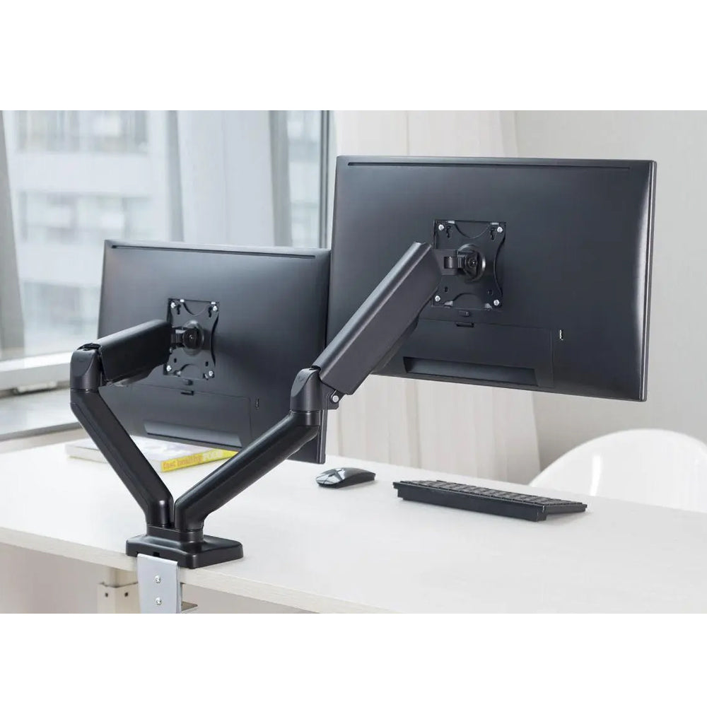 Activiva 17″-32″ Dual Monitor Steel Gas Spring Arm、mySite、camillekostekn