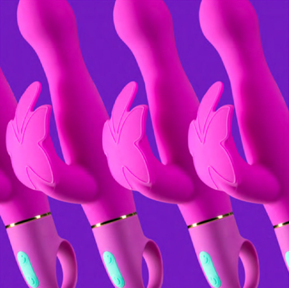 Aria By Blush® | Naughty AF: Clitoris Stimulator Plum Silicone Vibrator with Powerful RumboTech™ Technology、mySite、bottomscart