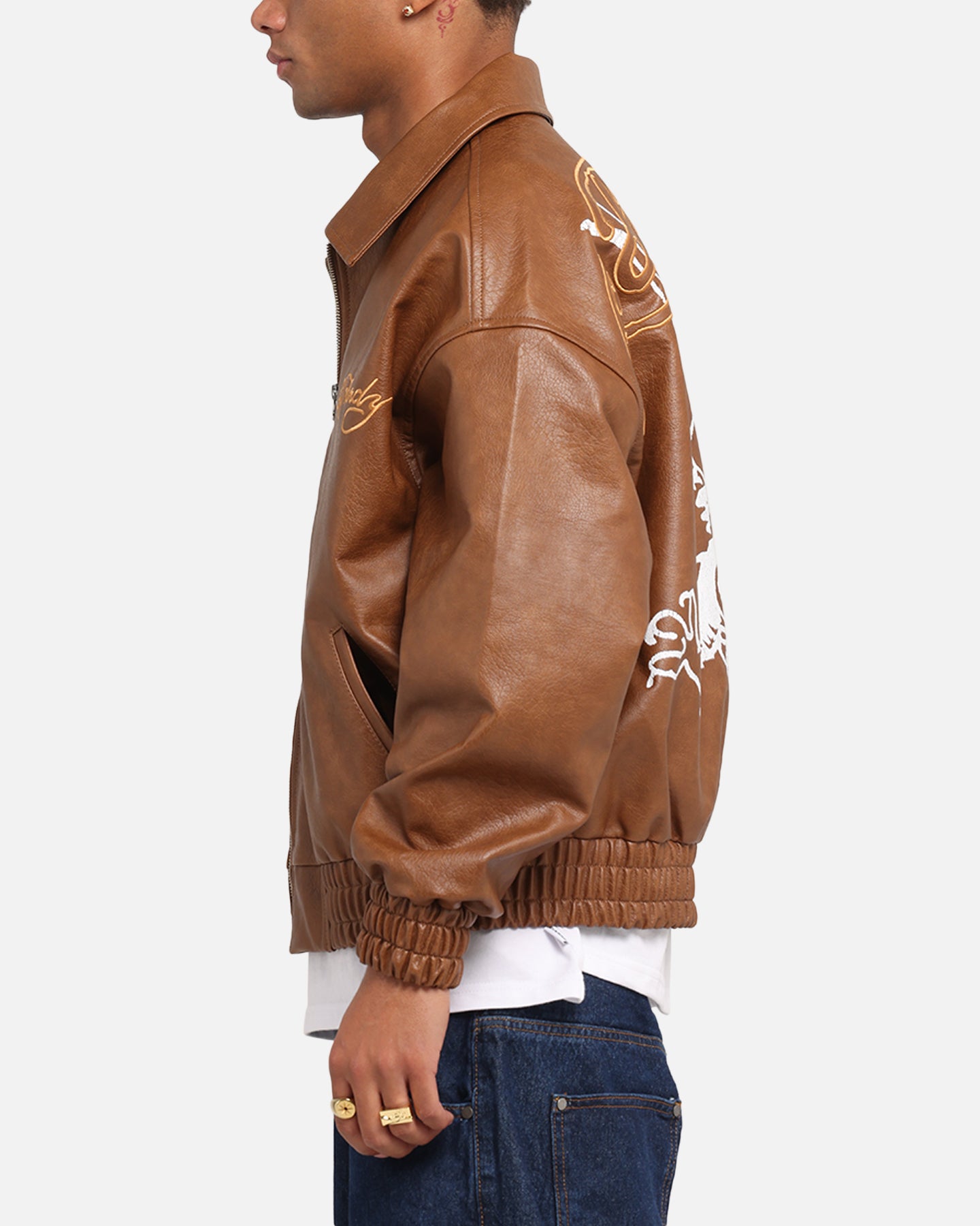 Ed Hardy Eagle Jacket Brown、mySite、zt4zffjzw