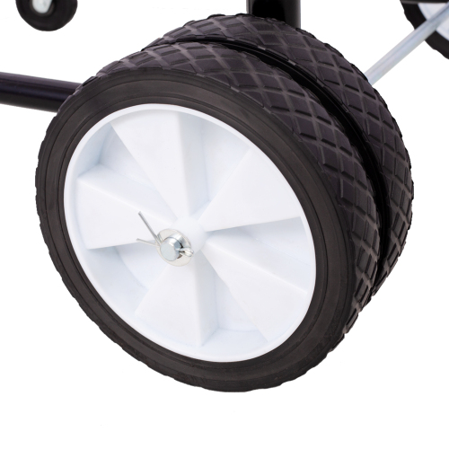 Outboard Boat Motor Stand, Engine Carrier Cart Dolly for Storage, 315lbs Weight Capacity, w/Wheels (black)、、eastwooduniform