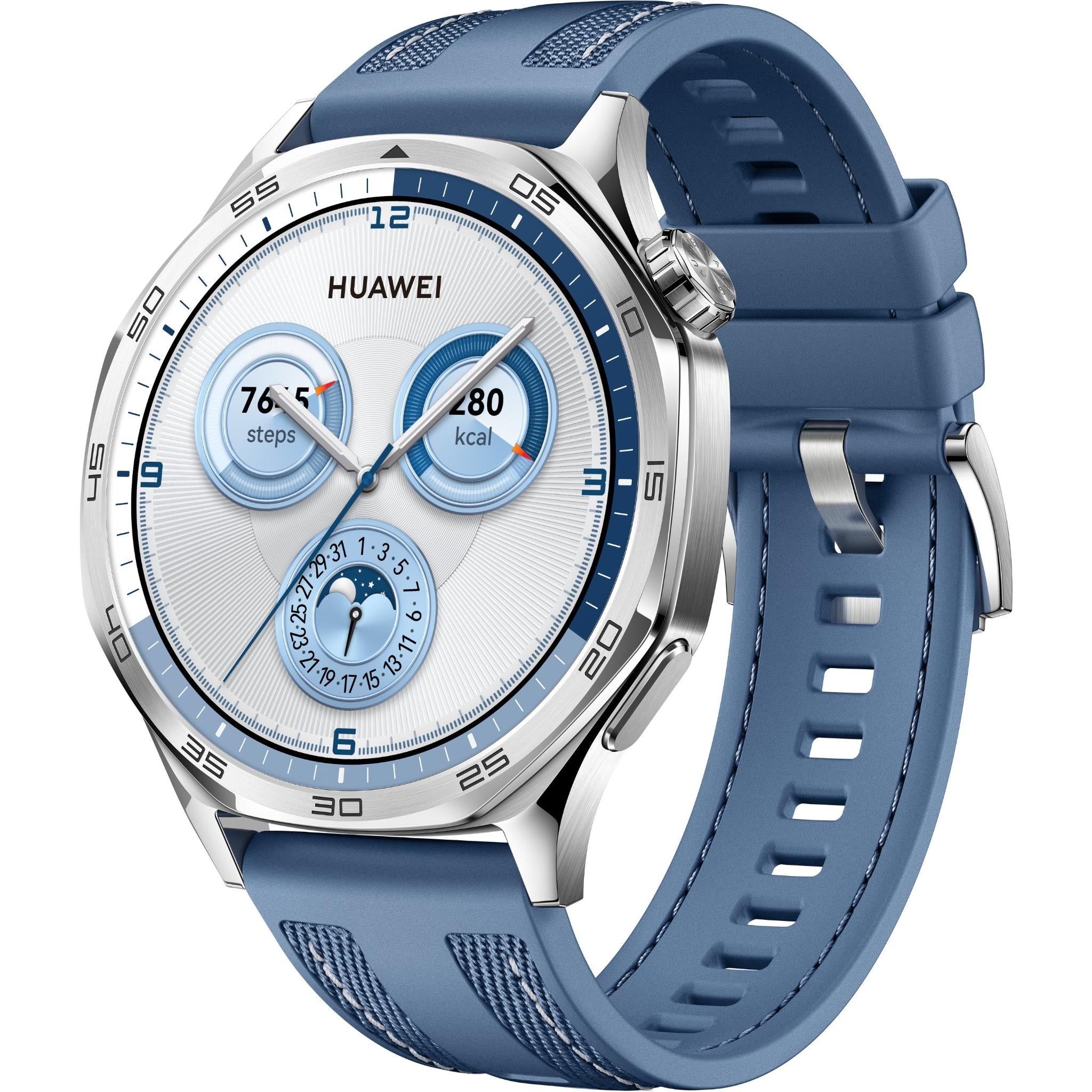 Huawei Watch GT 5 46mm Stainless Steel (Blue)、mySite、camillekostekn