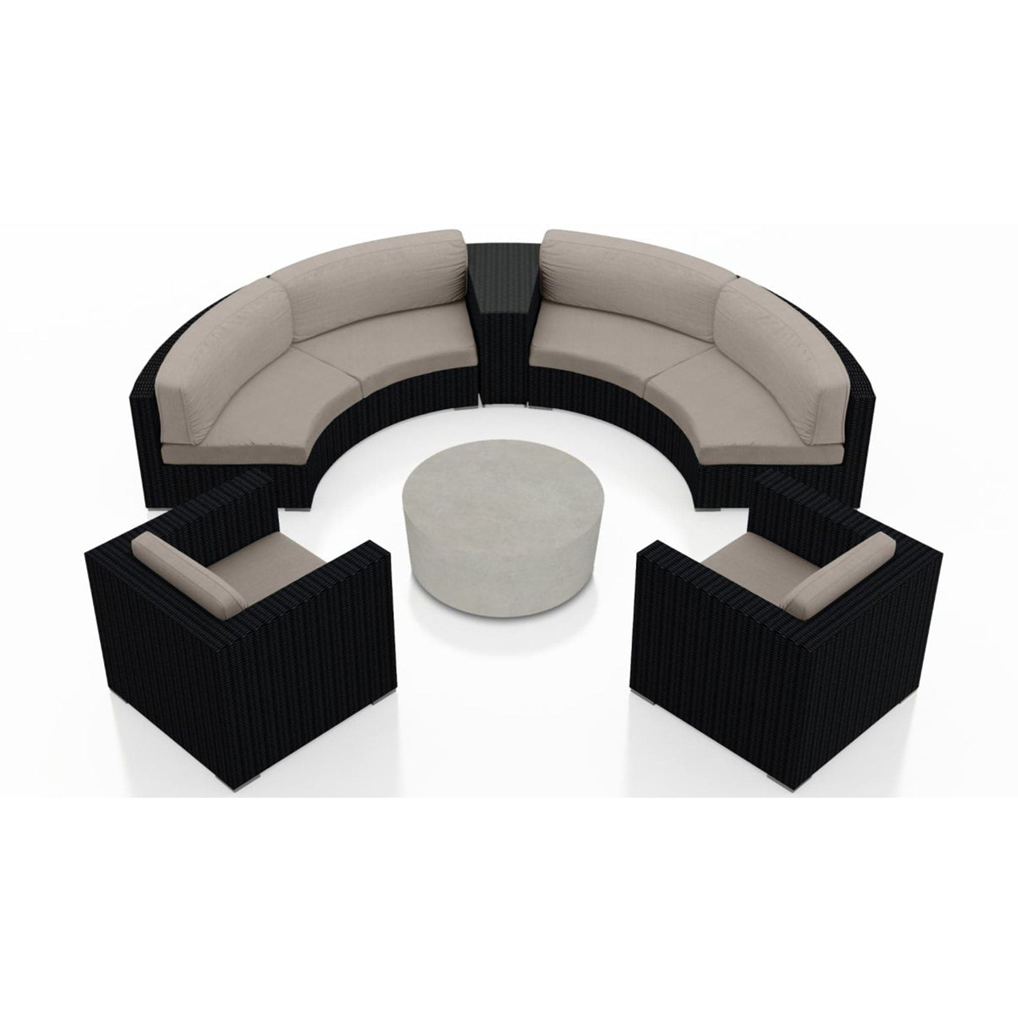 Urbana Mason 6 Piece Curve Sectional Set、mySite、neckold