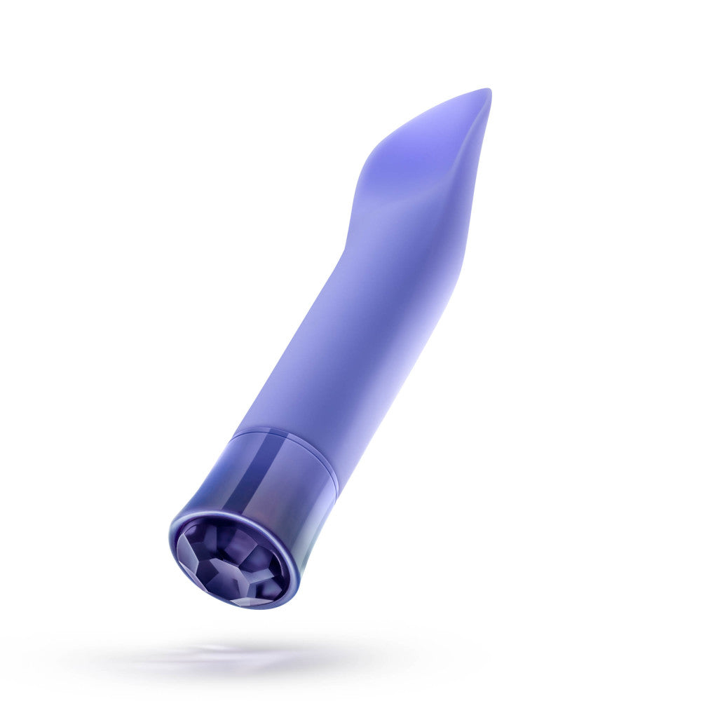 Oh My Gem By Blush® | Enrapture: 6.5 Inch Warming Clitoral Vibrator in Tanzanite with Powerful RumboTech™ Technology、mySite、bottomscart
